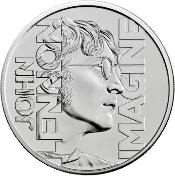 2025 Great Britain Copper-Nickel 2025 28.28 g  Great Britain Copper-Nickel John Lennon BU BU