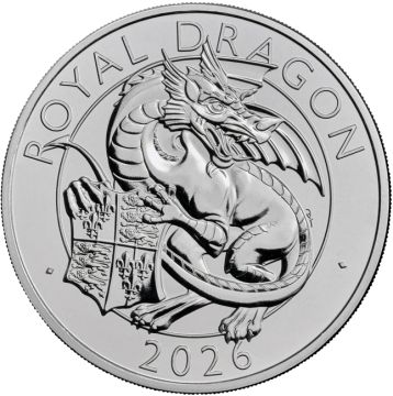 2026 Great Britain Copper-Nickel Tudor Dragon BU