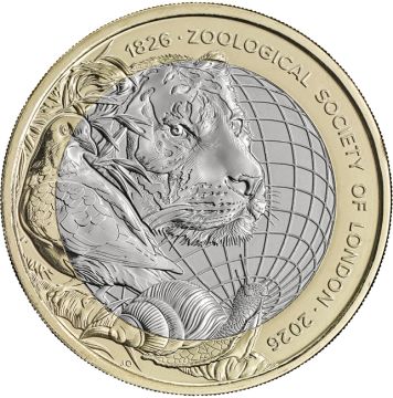 2026 Great Britain Copper-Nickel Zoological Society BU