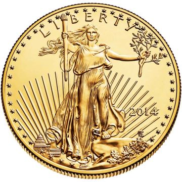 1 oz USA Gold 1oz American Gold  Eagle Random year customary in banking