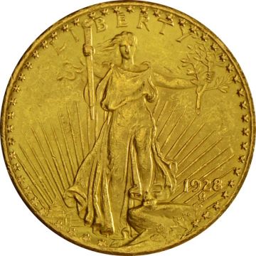 30.09g USA Gold USA St. Gaudens Gold customary in banking