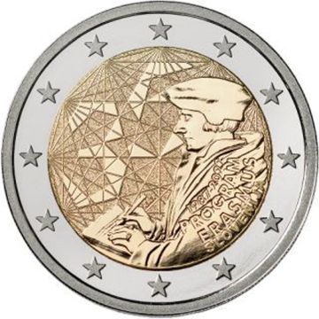 2022 Slovenia Copper-Nickel 2022 8.50gm Slovenia Copper-Nickel 35 years of the Erasmus program UNC UNC