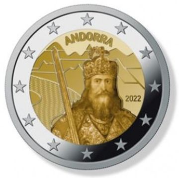 2022 Andorra Copper-Nickel 2022 Andorra Copper-Nickel The legend of Charlemagne UNC UNC