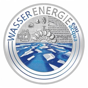 2021 16.70g Switzerland Silver 2021 16.70g Switzerland Silver Water Energy PP PP
