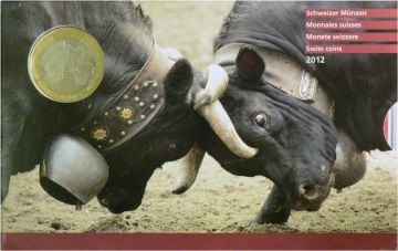 2012 Switzerland Copper-Nickel 2012 Switzerland Copper-Nickel Course Set PP PP