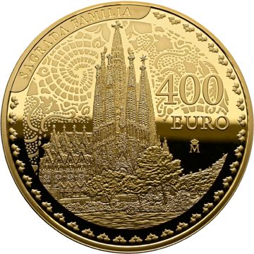 2026 26.97g Spain Gold Antoni Gaudi PP