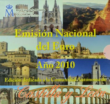 2010 Spain Silver / CuNi 2010 Spain Silver / CuNi Castilla-León Coin Set UN UN