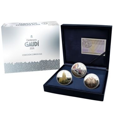 2026 74.94g Spain Silver Antoni Gaudi PP