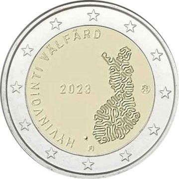 2023 Finland Copper-Nickel 2023 Finland Copper-Nickel Social and Health Service UN UNC UNC