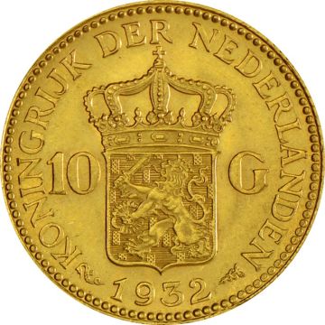 6.05g Netherlands Gold Netherlands Gold 10 Gulden various customary in banking