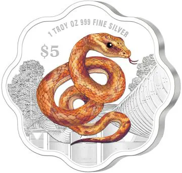 2025 1 oz Singapore Silver Lunar Snake PP