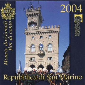 2004 San Marino Copper-Nickel 2004 San Marino Copper-Nickel Coin Set: San Marino: UN UN