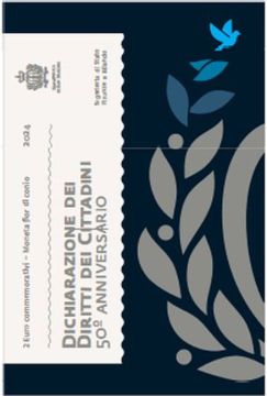 2024 San Marino Copper-Nickel 2024 San Marino Copper-Nickel Citizen Rights/Constitution UNC UNC