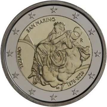 2026 San Marino Copper-Nickel Tiziano UNC