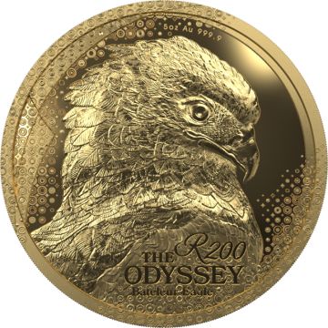 2025 155.36g South Africa Gold Bateleur Eagle PP