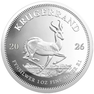 2026 1 oz South Africa Silver Krugerrand PP