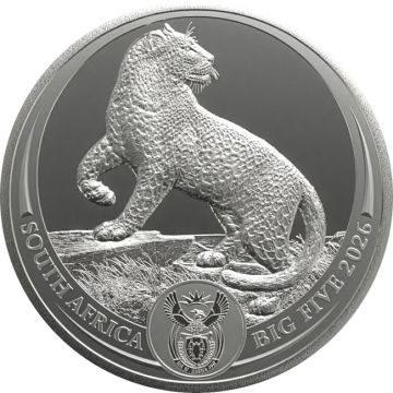 2026 1 oz South Africa Silver Leopard UN