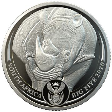 2020 1 oz South Africa Platinum 2020 1 oz South Africa Platinum Rhinoceros PP PP