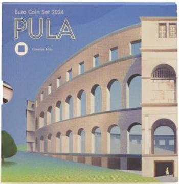 2024 Croatia Copper-Nickel 2024 Croatia Copper-Nickel Pula Coin Set UN UN