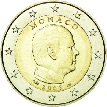 2009 Monaco Copper-Nickel 2009 Monaco Copper-Nickel Prince Albert II Monaco UN UN
