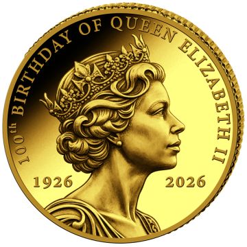 2026 0.49g Gold Queen Elizabeth II PP