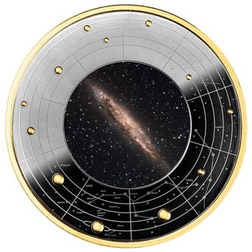 2025 17.48g Cameroon Silver 2025 17.50g Cameroon Silver NGC 4945 Galaxy BP BP