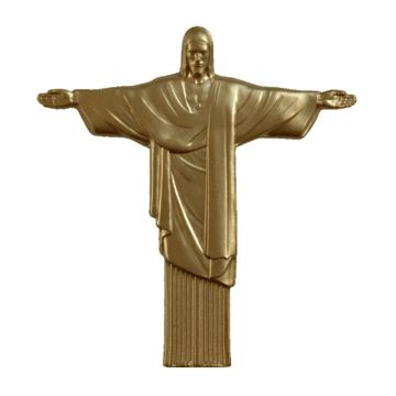 2025 1 oz Cameroon Silver Christ the Redeemer 3D Shaped Coin