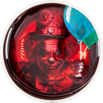 2026 2 oz Cook Islands Silver 2026 2oz Cook Islands Coulrophobia Silver PP