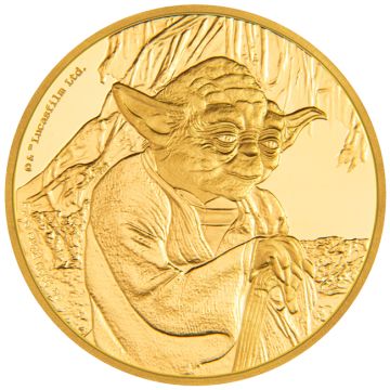 2016 1 oz Niue Gold Yoda PP
