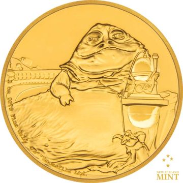 2018 1 oz Niue Gold Jabba the Hutt PP