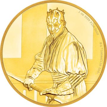 2018 1 oz Niue Gold Darth Maul PP