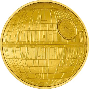 2020 155.48g Niue Gold Death Star PP