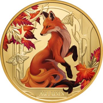 2024 1 oz Niue Gold 2024 1 oz Niue Gold The Fox PP PP
