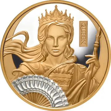 2025 1 oz Niue Gold Chess: The Queen PP