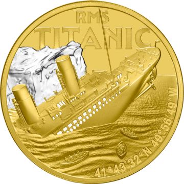 2025 1 oz Niue Gold 2025 1 oz Niue Gold Titanic PP PP