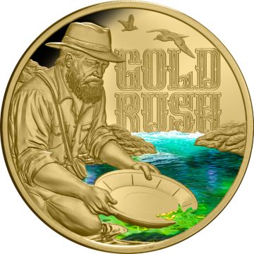 2026 1 oz Niue Gold Gold Rush PP