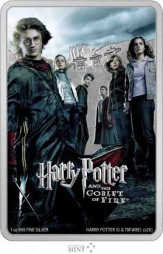 2020 1 oz Niue Silver 2020  1oz Niue Silver Harry Potter: The Goblet of Fire PP