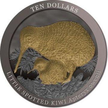 2022 155.35g New Zealand Silver 2022 5oz New Zealand Silver Kiwi PP PP