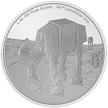 2022 1 oz Niue Silver 2022 1 oz Niue Silver AT-AT Walker PP PP