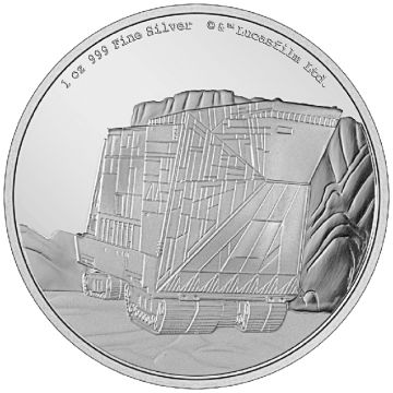 2022 1 oz Niue Silver 2022 1 oz Niue Silver Sandcrawler PP PP