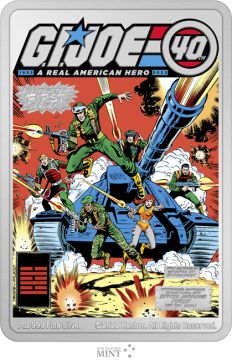 2022 1 oz Niue Silver 2022 1 oz Niue Silver G.I. Joe PP PP