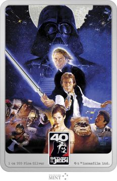 2023 1 oz Niue Silver Return of the Jedi PP