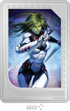2023 1 oz Niue Silver 2023 1 oz Niue Silver Gamora - Mint Trading Coin PP PP
