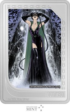 2023 1 oz Niue Silver Silver DC Mint Trading - Catwoman  Niue PP