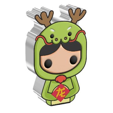 2024 1 oz Niue Silver 2024 1 oz Niue Silver Chibi: Lunar Dragon PP PP