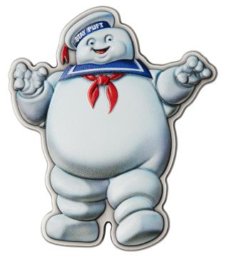 2024 2 oz Niue Silver 2024  2oz Niue Silver Ghostbusters Stay Puft PP
