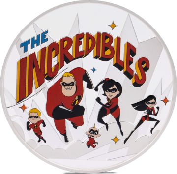 2024 93.21g Niue Silver 2024 3oz Niue Silver 20 Years The Incredibles PP PP