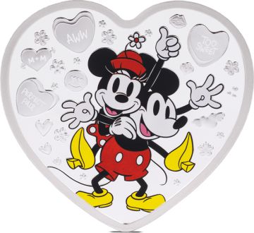 2025 1 oz Niue Silver 2025 1 oz Niue Silver Disney Love PP PP