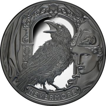 2025 2 oz Niue Silver 2025 2 oz Niue Raven Silver Coin BP
