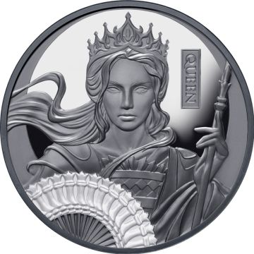 2025 1 oz Niue Silver 2025 1 oz Niue Silver Chess: The Queen BP